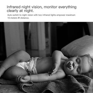 Telecamera Smart per Casa IPC360home APP Audio Bidirezionale Visione Notturna Rilevamento Pianto e Movimento 1080P Telecamera Wifi Interna Wireless - Product Image 3