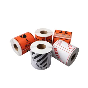 Product Sticker Label Custom Barcode Labels For Supermarket Thermal Label Sticker Roll