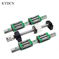 Kit de guidage linéaire HGR avec vis à billes HGR15-30 SFU1204-3205, composants CNC de précision en acier à roulement Kaiyade