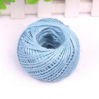 Corde torsadée en Jute 100% naturelle, 2mm, en sisal, pour emballage, décoration, bricolage