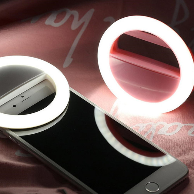 LED Camera Selfie Ring Light Darkness Selfie Enhancing for Phone Fill Light