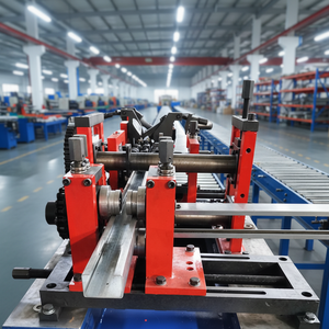 Automatische Hochleistungs-Rollformmaschine für C-Profil & U-Kanal mit Getriebe, SPS, Motor & Lager - Product Image 1