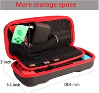 21 en 1 jeux Bundle poignée de roue étui de transport protecteur d'écran contrôleur Kit d'accessoires de jeu pour Nintendo Switch OLED