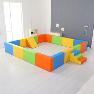 Grande fosse à balles en plastique colorée pour aire de jeux intérieure, piscine à balles pour enfants - Product Image 2