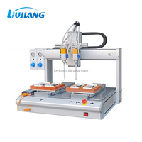 Liujiang – distributeur de colle de bureau 3 axes, robot entièrement automatique, silicone/résine époxy ab/machine de distribution de colle UV