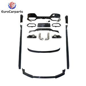 Kit de Carrocería BLACK WARRIOR para BMW Serie 7 G70 2023, Actualización de 740li a M760, Incluye Alerón Delantero, Difusor Trasero y Puntas de Alerón - Product Image 2