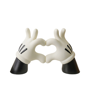 Adorno Creativo de <span class=keywords><strong>Mickey</strong></span> Mouse con Forma de Corazón, de Alta Gama, para Bodas, Cumpleaños, Hogar, Dormitorio, Oficina, Escritorio - Product Image 5