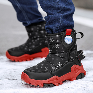 Stivali da neve personalizzati con zampa di lupo per ragazzi e ragazze <span class=keywords><strong>scarpe</strong></span> in cotone caldo per adolescenti - Product Image 5