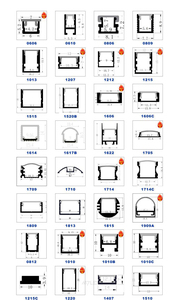 19*09MM LED profilé en aluminium anodisé de surface fini forme ronde PMMA diffuseur PC couverture 6063 T5 profilé en aluminium d'extrusion - Product Image 5
