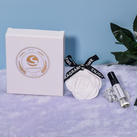 Diffuseur de parfum pour voiture, désodorisant suspendu noir de luxe pour voiture, diffuseur suspendu en céramique