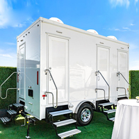 Toilette portable Toilettes mobiles Remorque mobile