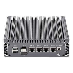 เราเตอร์ PfSense ใหม่ 2.5G รุ่นที่ 11 ซีพียู Ce-leron N5105 4*การ์ดเชื่อมต่อแลน Intel I225 2*DDR4 NVMe ไม่มีพัดลม ซอฟต์แวร์เราเตอร์ มินิพีซี ไฟร์วอลล์ เซิร์ฟเวอร์ VPN - Product Image 2