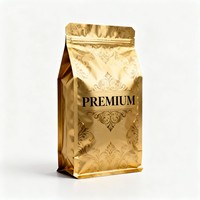 Sachets de nourriture pour animaux de compagnie en plastique de luxe, étanches à l'humidité et aux fuites, refermables, à fond plat, avec impression personnalisée
