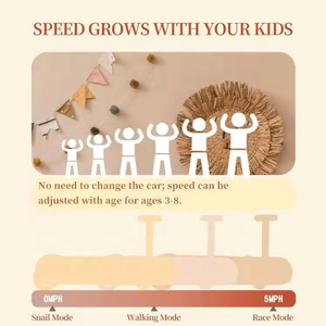 Mini Kart Elettrico Pieghevole 12V CE per Bambini Macchina Lavapavimenti <span class=keywords><strong>Aiuto</strong></span> Domestico e Bicicletta Senza Pedali per Primi Passi - Product Image 4