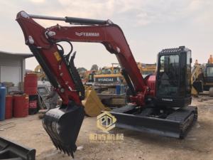 Excavatrices d'occasion de haute qualité, mini-excavatrice <span class=keywords><strong>Yanmar</strong></span> Vio80, excavatrice sur chenilles hydraulique de 8 tonnes, bon état, machines d'occasion - Product Image 1