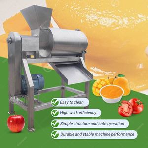 Xoài nhỏ đào nước trái cây bột giấy hạt giống Remover quá trình máy nghiền bột despulpadora de frutas extractor - Product Image 2