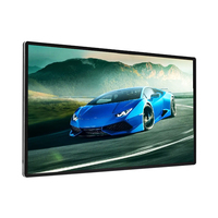 Gratis Monster 21.5 32 43 49 55 65 Inch Reclame Display Totem Touch Signage Screen Panel Muur Stand Lcd Digitale speler
