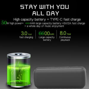 Barra de sonido de DJ personalizada, Subwoofer inalámbrico de 60W, <span class=keywords><strong>a</strong></span> prueba de agua, Bluetooth, altavoz portátil de Golf, venta al por mayor - Product Image 2