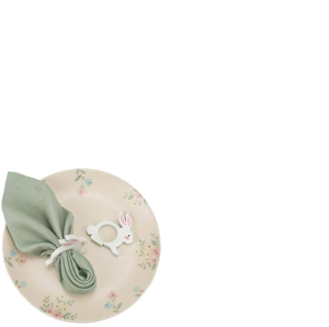 Anneau de serviette créatif en forme de lapin de Pâques, porte-serviettes personnalisé en forme de lapin pour hôtel, maison, mariage, fête, décoration de table de dîner - Product Image 1
