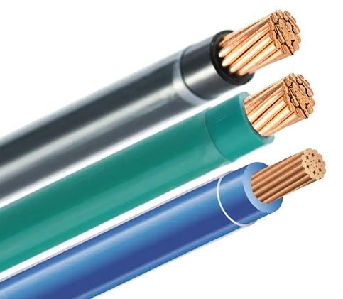 Vietnam Philippines THHN Wire THWN Cable CCA/Copper Stranded 14AWG/12AWG/10AWG/8AWG/6AWG/4AWG PVC Insulation Nylon Jacket Cable