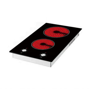 Table de cuisson électrique en céramique <span class=keywords><strong>Domino</strong></span> Touch, plaques en céramique, brûleur électrique infrarouge en céramique - Product Image 6