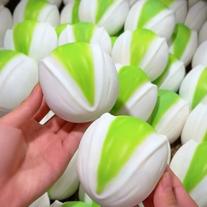 Juguete Blandito y Agradable al Tacto, Simulación Popular de <span class=keywords><strong>Pistacho</strong></span>, Juguete Antiestrés DIY, Manualidades, Bloques de Construcción de Rebote Lento - Product Image 4