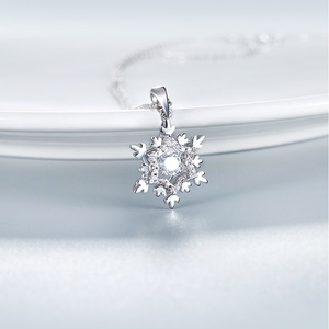Clever Series Moissanite 925 Sterling <b>Silver</b> Necklace - Product Image 2