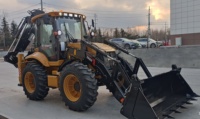 Pasokan Pabrik Harga Murah SHANMON 10.5 Ton Backhoe Loader 388H Performa Unggul