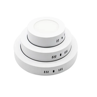 Plafonnier LED ultra-plat pour surface, luminaire commercial intérieur pour supermarché, bureau, hôpital