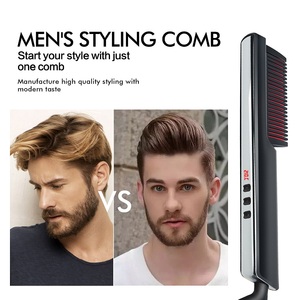 <span class=keywords><strong>De</strong></span> alta calidad <span class=keywords><strong>de</strong></span> la barba plancha <span class=keywords><strong>de</strong></span> estilo en línea peine <span class=keywords><strong>cepillo</strong></span> para alisar el <span class=keywords><strong>cabello</strong></span> - Product Image 4