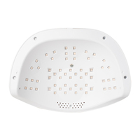 Lampe à ongles UV 130W à double fonction, séchage rapide du gel, capteur infrarouge, écran LCD, 4 minuteurs