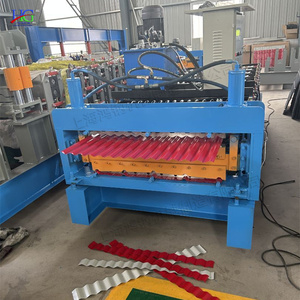 Fabriek Directe Verkoop Lage Consumptie Metalen Dak Rolvormen <span class=keywords><strong>Machine</strong></span> Tegel Maken Machines Voor Woningbouw - Product Image 6