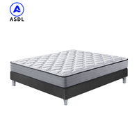 Meistverkaufte 30cm 12-Zoll Colchon Vakuum-Rollmatratze zum Verkauf, Roll-in-Box Gel-Memory-Foam Taschenfederkernmatratze