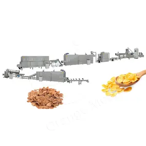 ORME Auto Small Scale Honey Corn Flake Extruder Mini Breakfast Cereal Snack Make Machine for Instant Cereal