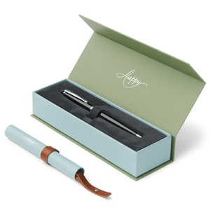 Custom Logo Luxury Fountain Pen Magnetic Gift Packaging Box Recyclable <b>Book</b> Shape Rigid Cardboard Paper <b>Boxes</b> - Product Image 1