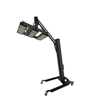 Lampe de séchage infrarouge ZA 2000W haute puissance avec alimentation CC, modèle CA-3/CA-3S en aluminium, zone de travail 600x800mm, pour esthétique automobile