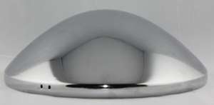 4 Uds./Kit de tapacubos de acero inoxidable Baby Moon compatibles con VW Tipo 1 Beetle Tipo 2 Bus Baywindow Splitscreen Tipo 1 Bug - Product Image 2