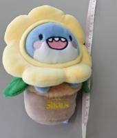 Porte-clés en peluche Anoeo personnalisé, mignon, écologique, rembourré en coton PP, plante succulente en peluche douce, décoration de bureau