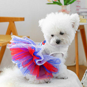 PETCIRCLE pet clothing for small and medium-sized dogs, pet supplies, thin and breathable mesh skirts for pet dogs. - Product Image 2