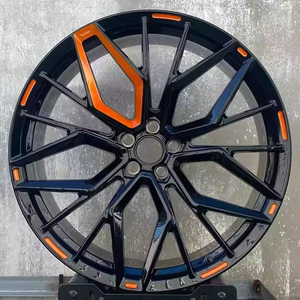 Jantes blanches pour voitures de tourisme, jantes forgées 5x114.3, jantes de voiture commerciales Forgiatos, jantes de voiture 5x120 pour <span class=keywords><strong>BBS</strong></span>, 26 pouces - Product Image 3