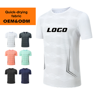T-shirt pour homme, vêtements de sport, jogging, fitness, séchage rapide, gym, course à pied - Product Image 1