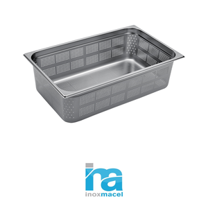 ถาดอาหารสแตนเลสเจาะรู GN 1/1 53 × 32.5 × 20 ซม., 1812 กรัม อิน็อกซ์ อิน็อกซ์ มาเซล - Product Image 4