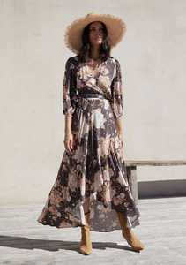 ชุดเดรสเสื้อยืดผ้าฝ้ายถักสีดำแม็กซี่เดรสยาว,ชุดกระโปรงยาวสไตล์วิ<span class=keywords><strong>น</strong></span>เทจโบโฮเกาหลีเซ็กซี่สำหรับสาวอวบลำลองฤดูร้อน - Product Image 6