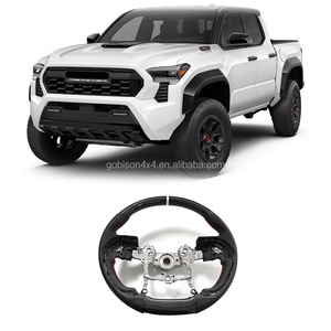 Volante de Fibra de Carbono Gobison en Oferta, Accesorio para Auto, para TOYOTA Tacoma 2024 y Tundra <span class=keywords><strong>2022</strong></span>+ - Product Image 1