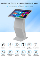 Écran tactile interactif Android de 32 pouces de Shenzhen, moniteur LCD Totem, kiosque numérique en libre-service