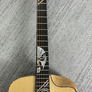 איכות גבוהה <span class=keywords><strong>41</strong></span> אינץ 'כל גיטרה אקוסטית מוצק שחקנים מקצועיים ייחודיים איפור פנים עיצוב פנים sesped ספינה זול - Product Image 4