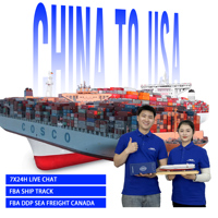 Agent FBA Amazon pour Vendeurs E-commerce : Expédition DDP Chine-Canada par Fret Maritime (LCL/FCL), Livraison en Entrepôt, Marchandises Commerciales, Dédouanement