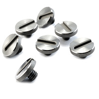 Vis Chicago en acier inoxydable 304 de haute qualité, vis de fixation à tête plate pour artisanat du cuir et réparation d'outils