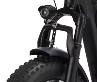 Trottinette électrique tout-terrain à gros pneus 500W 48V avec moteur intégré, nouveau design, longue autonomie, intelligente, livraison rapide