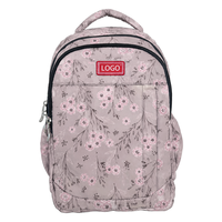 Sac à dos d'étudiant écologique pour ordinateur portable, sac à dos de sublimation pour femmes